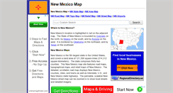 Desktop Screenshot of new-mexico-map.org